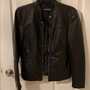 Express Faux Leather Jacket Sz. M